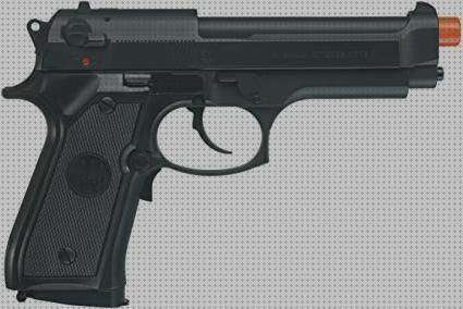 Review de airsoft pistola 92 inox full metal