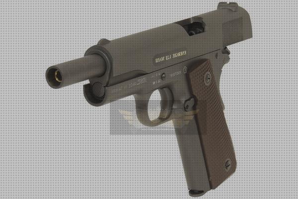 Las mejores full airsoft airsoft pistola colt 1911 classic gbb full metal