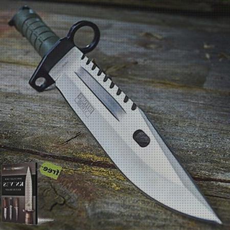 Las mejores hojas cuchillo militar supervivencia