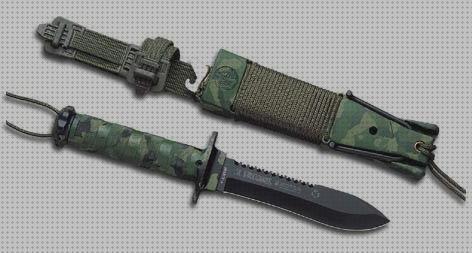 Las mejores marcas de hojas cuchillo militar supervivencia