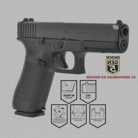Golden Hawk Tipo Glock – Negra – METAL – Pistola muelle – 6mm - Airsoft  Valhalla