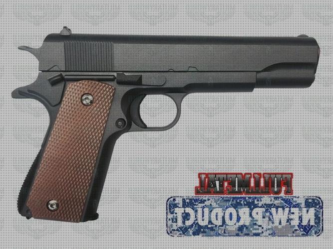 Review de pistola 1911muelle airsoft full metal