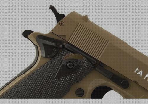 Opiniones de las 32 mejores Pistolas Airsoft Colt 1911a1 Slide Metales Cales 6mm Cybergun