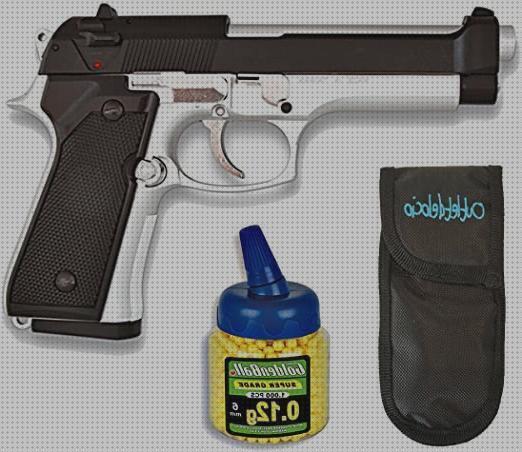 Review de pistola airsoft mf 9s negra metálica