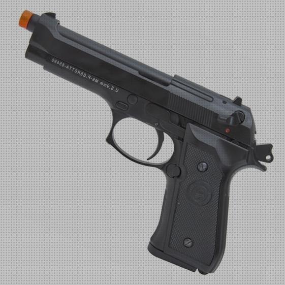 Review de pistola airsoft we beretta m92 inox full metal gbb 6mm