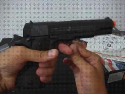 Review de pistola colt 1911 co2 airsoft 6mm gbb full metal blowback