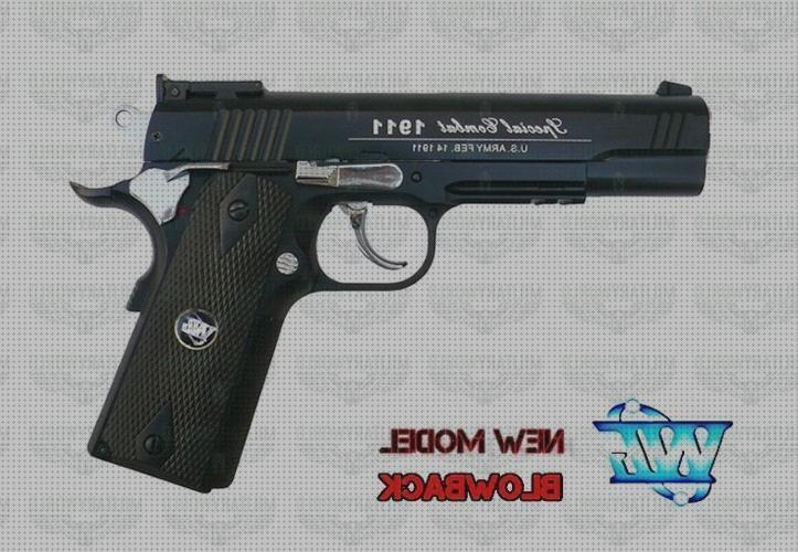 Las mejores co2 airsoft pistola colt 1911 co2 blowback airsoft full metal