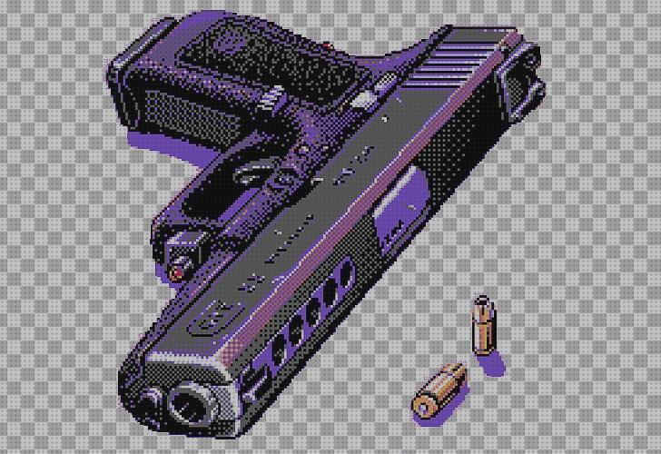 Las mejores laser pistola laser pixel art