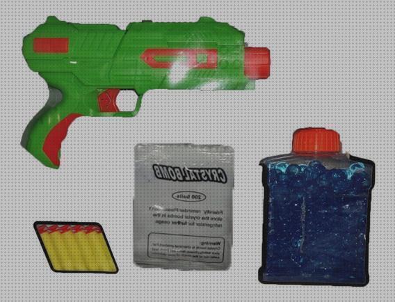 Review de pistola nerf bolas de gel