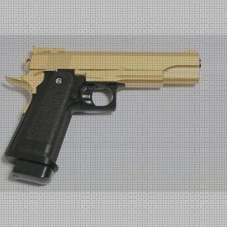 Review de pistolas airsoft full metal capa